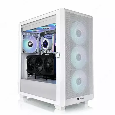 Компьютерный корпус Thermaltake S250 TG ARGB Snow