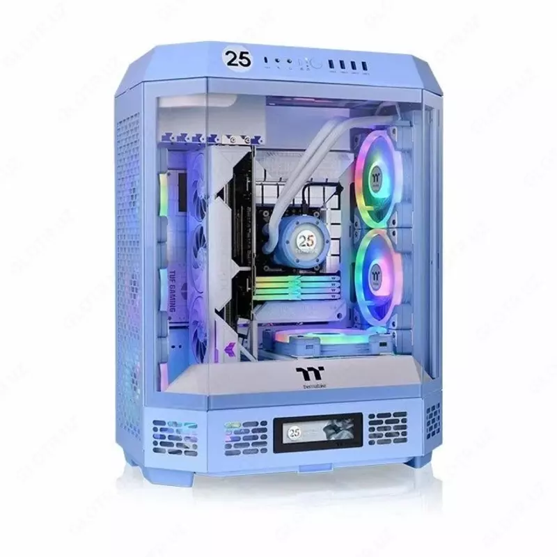 Компьютерный корпус Thermaltake The Tower 600 Hydrangea Blue