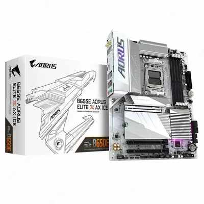 Материнская плата Gigabyte AMD AM5 B650E AORUS ELITE X ICE DDR5