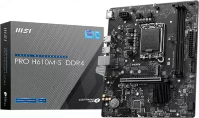 Материнская плата MSI PRO H610M-S DDR4