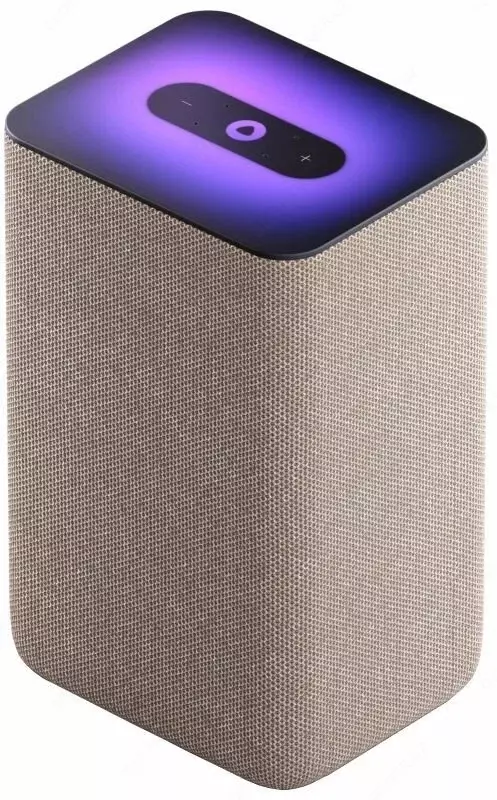 Aqlli kolonka Yandex Stansiya Mini 2 Qora/Kulrang/Ko‘k/Qizil (soat bilan).