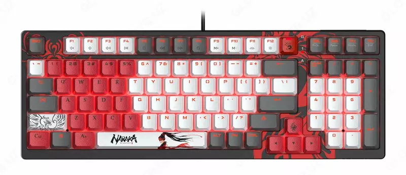 O‘yin uchun simli klaviatura A4Tech Bloody S98 Naraka