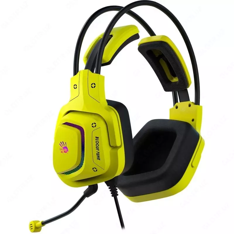 Kompyuter naushniklari A4Tech Bloody G575 Punk Yellow