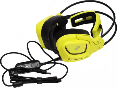 Компьютерные наушники A4Tech Bloody G575 Punk Yellow