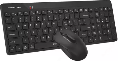 Комплект беспроводная клавиатура и мышь A4Tech Fstyler FG2300 Air