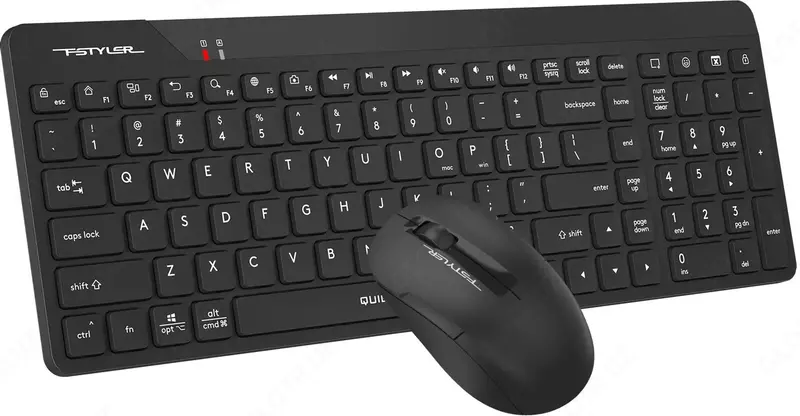 Комплект беспроводная клавиатура и мышь A4Tech Fstyler FG2300 Air