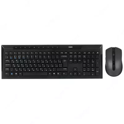 Rapoo 8210M simli klaviatura va sichqoncha to‘plami