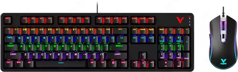 Rapoo V185S simli klaviatura va sichqoncha to‘plami