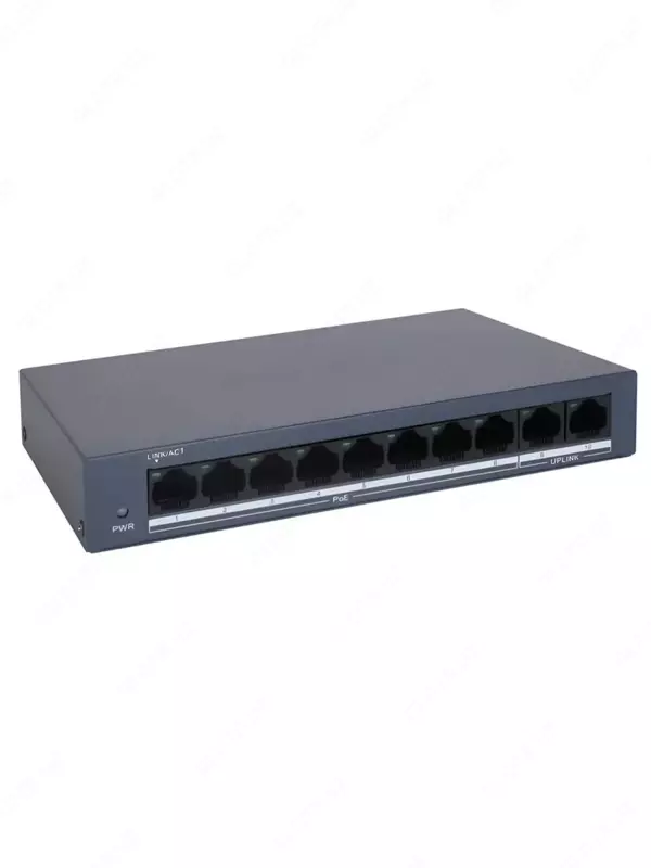 Коммутатор Hikvision DS-3E0110MP-E/M