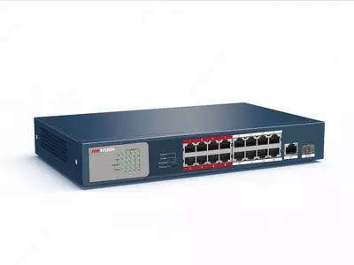 Коммутатор Hikvision DS-3E0318P-E/M