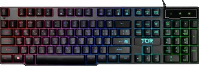 Комплект проводная клавиатура + мышь + гарнитура + колонки + коврик Defender Tor MHP-127