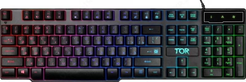 Defender Tor MHP-127 simli klaviatura + sichqoncha + naushnik + karnay + gilamcha to‘plami