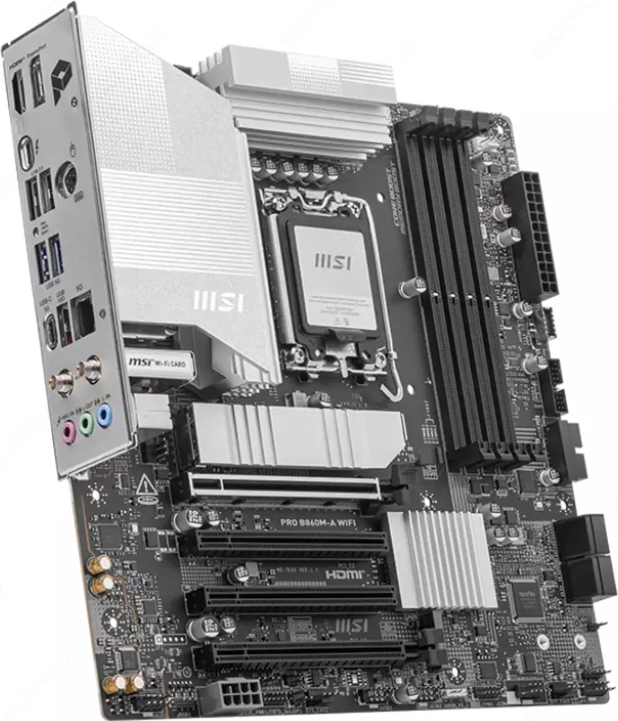 MSI PRO B860M-A WIFI LGA 1851 ona platasi