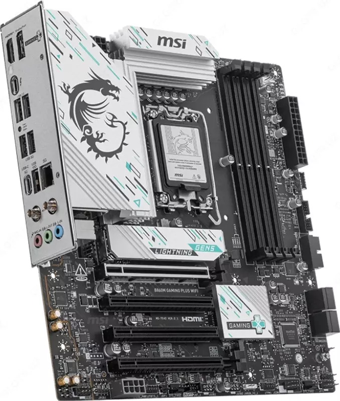 MSI B860M GAMING PLUS WIFI LGA 1851 ona platasi