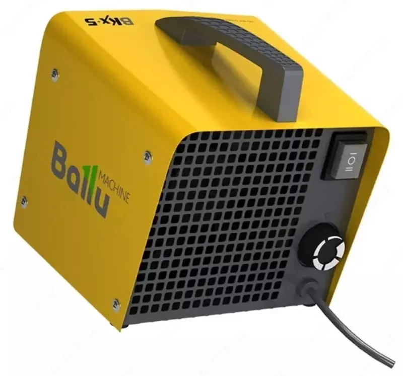 Ballu BKX-5 elektr issiq havo pichoqli (35 m², 3 kVt, yonuvchi elementsiz)