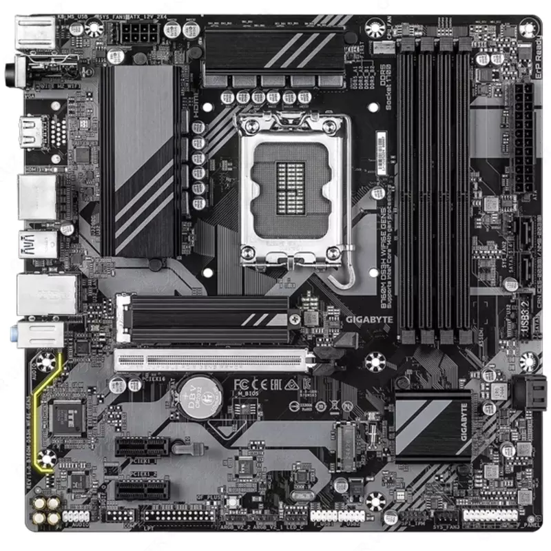 Gigabyte B760M DS3H WF6E GEN5 DDR5 LGA1700 anakarti