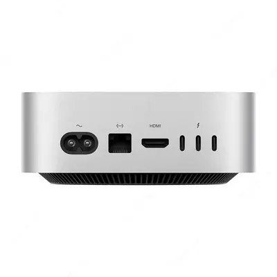 Apple Mac Mini M4 (2024) stol kompyuteri (10CPU/10GPU, Gigabit Ethernet, 16GB RAM / 256GB SSD)