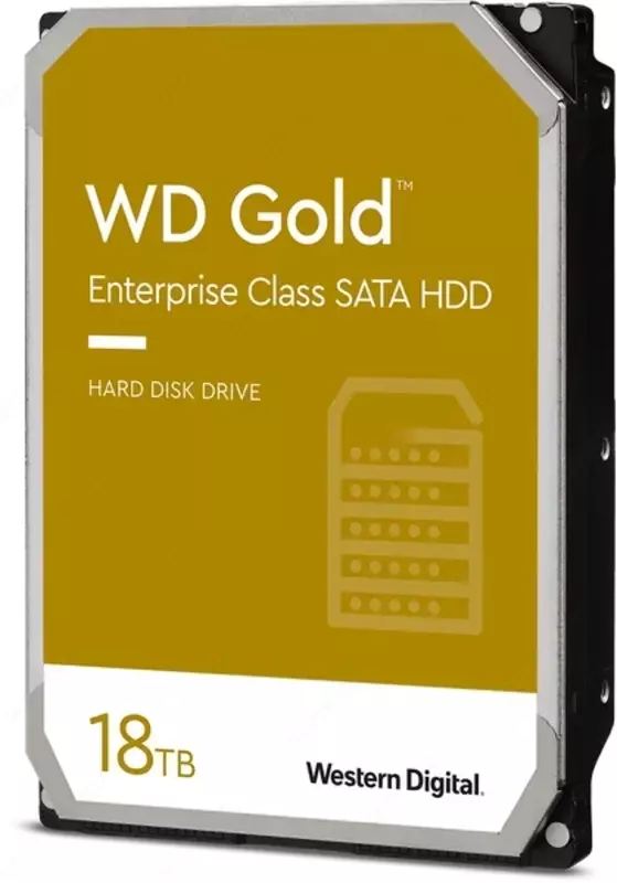Qattiq disk HDD Western Digital Gold 18 TB (WD122KRYZ)