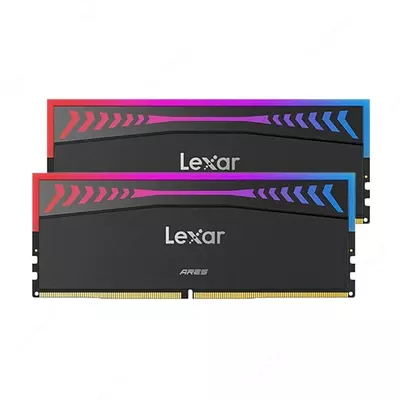 Lexar Ares RGB 32 Gb (2 x 16 Gb) DDR5 7600 MGts tezkor xotira