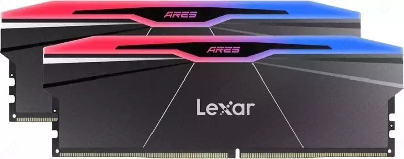 Lexar Ares RGB 32 Gb (2 x 16 Gb) DDR5 8000 MGts tezkor xotira
