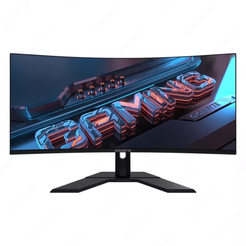 34 duymli GIGABYTE GS34WQCP-EK egri o‘yin monitori