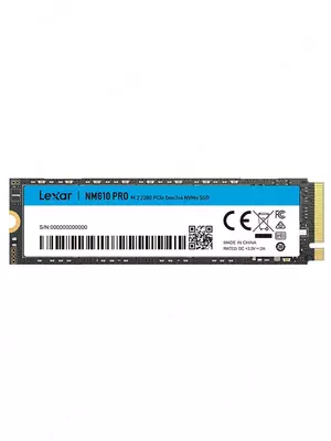 Твердотельный накопитель SSD Lexar NM610 PRO 500 Гб