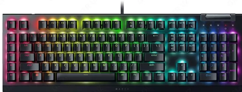 Razer BlackWidow V4 X (Green Switch) simli o‘yin klaviaturasi