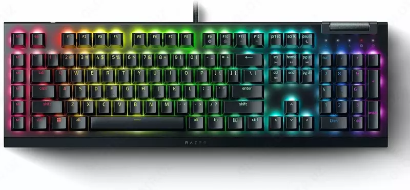 Razer BlackWidow V4 X (Green Switch) simli o‘yin klaviaturasi