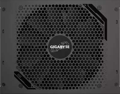 Блок питания Gigabyte GP-UD1600PM PG5, мощностью 1600 Вт, сертификат энергоэффективности 80 Plus Platinum.