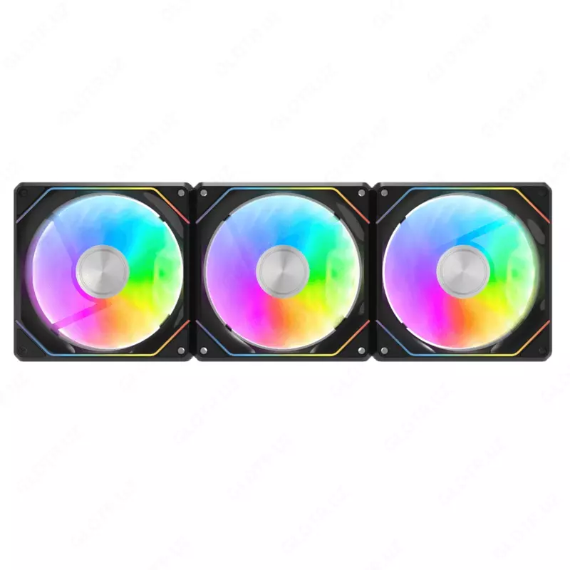 DarkFlash Gauss G24 3in1 Pro A-RGB (qora / oq) korpus ventilyatorlari
