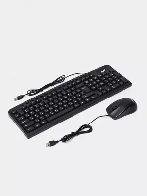 Комплект клавиатура + мышь Combo Avtech KBM300 + M100 USB