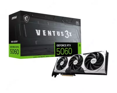 Видеокарта MSI GeForce RTX5060 VENTUS 3X OC 8GB GDDR7