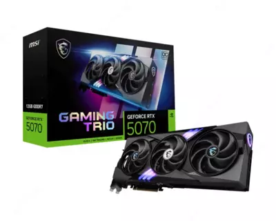 Видеокарта MSI GeForce RTX5070 GAMING TRIO OC 12GB GDDR7