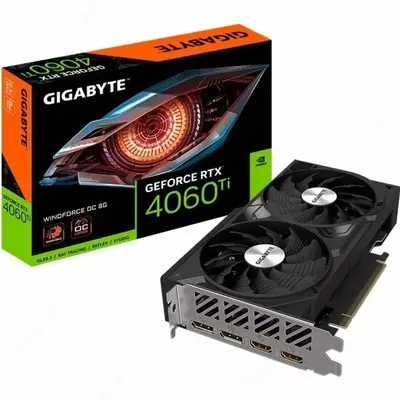 Видеокарта Gigabyte GeForce RTX4060Ti WINDFORCE OC 8GB