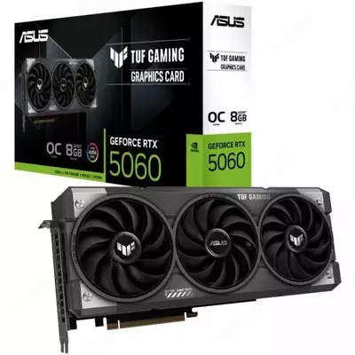 Видеокарта ASUS GeForce RTX5060 TUF GAMING OC 8GB GDDR7