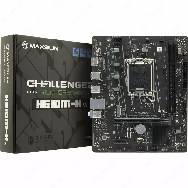 Материнская плата Maxsun Challenger H610M-H V1