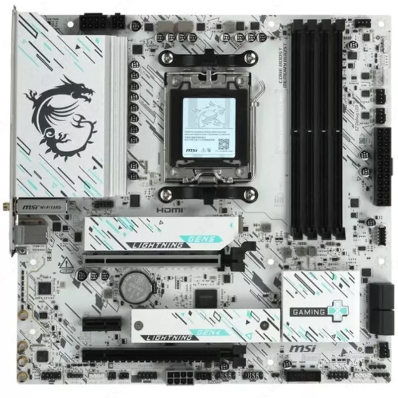 Материнская плата MSI AMD AM5 B850M GAMING PLUS WIFI6E DDR5