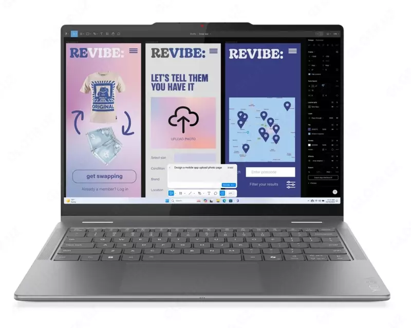 Ноутбук Lenovo YOGA 7 2in1 16ILL10 (Luna Grey)