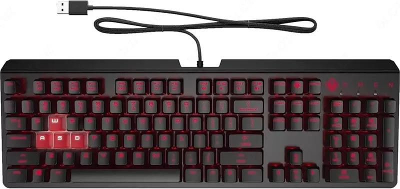 Игровая клавиатура проводная HP OMEN Encoder (6YW76AA)