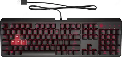 Игровая клавиатура проводная HP OMEN Encoder (6YW76AA)