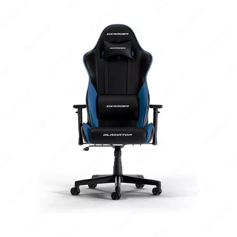 Компьютерное игровое кресло DXRacer Gladiator Chair (Black and Blue / Black and White)