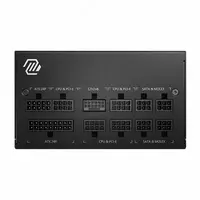  Quvvat manbai MSI MAG A850GL PCIE5 / 80 Plus Gold / Modular / 850W - 