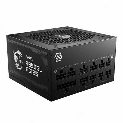 Блок питания MSI MAG A850GL PCIE5 / 80 Plus Gold / Modular / 850W