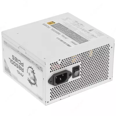 Блок питания MSI MAG A850GL PCIE5 / 80 Plus Gold / Modular / 850W (White)