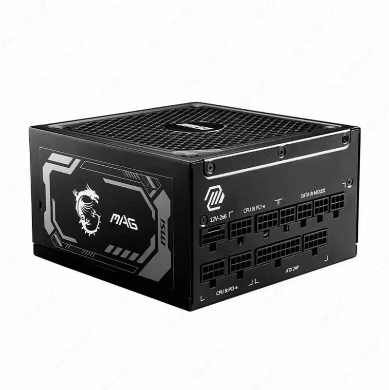 Блок питания MSI MAG A1000GL PCIE5 / 80 PLUS Gold / 1000W Modular