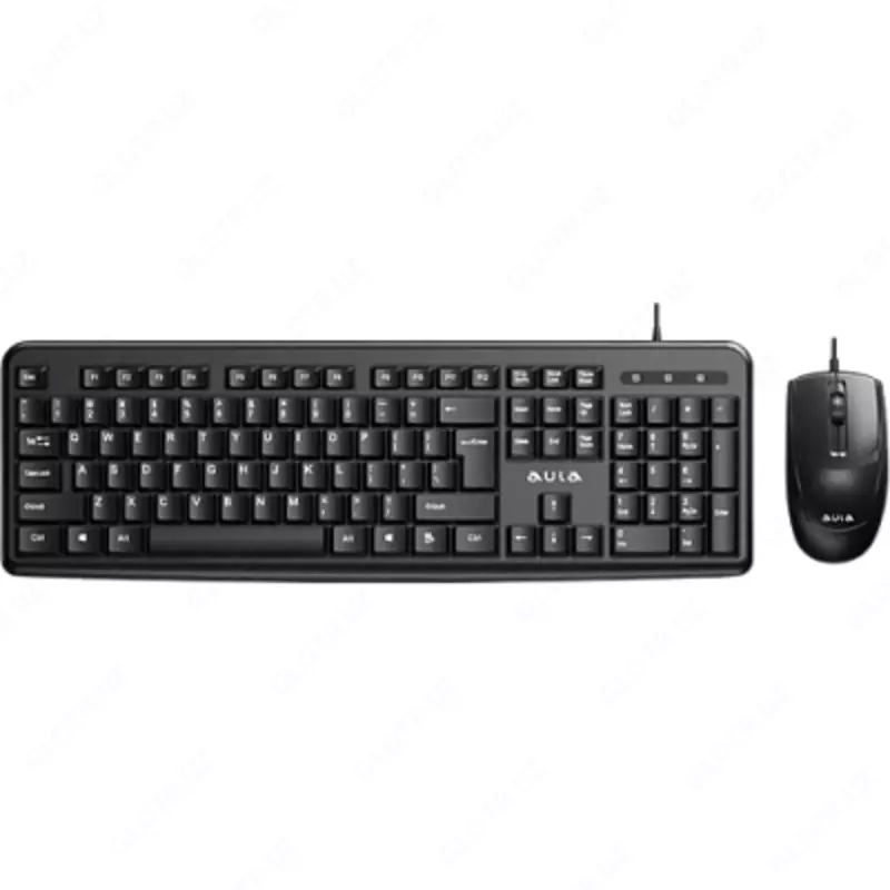 Комплект проводная клавиатура и мышь AULA AC209
