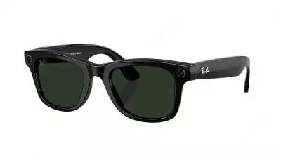 Умные очки RayBan Gen2 Wayfarer Shiny Black Transitions green (размер S53)