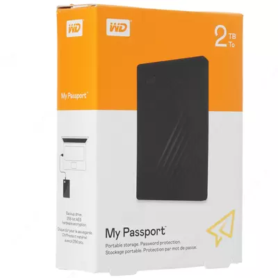 Внешний жесткий диск HDD WD My Passport 2ТБ