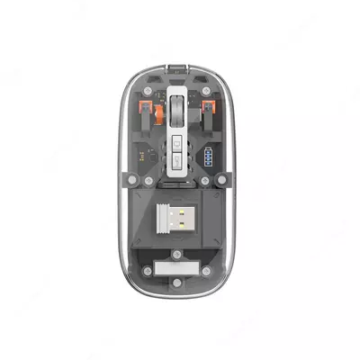 Беспроводная мышь Wiwu WM105 Crystal Wireless Mouse RGB- подсветка