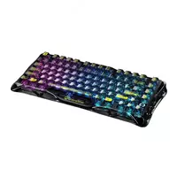 GravaStar Mercury K1 Lite shaffof qora simli + simsiz klaviatura